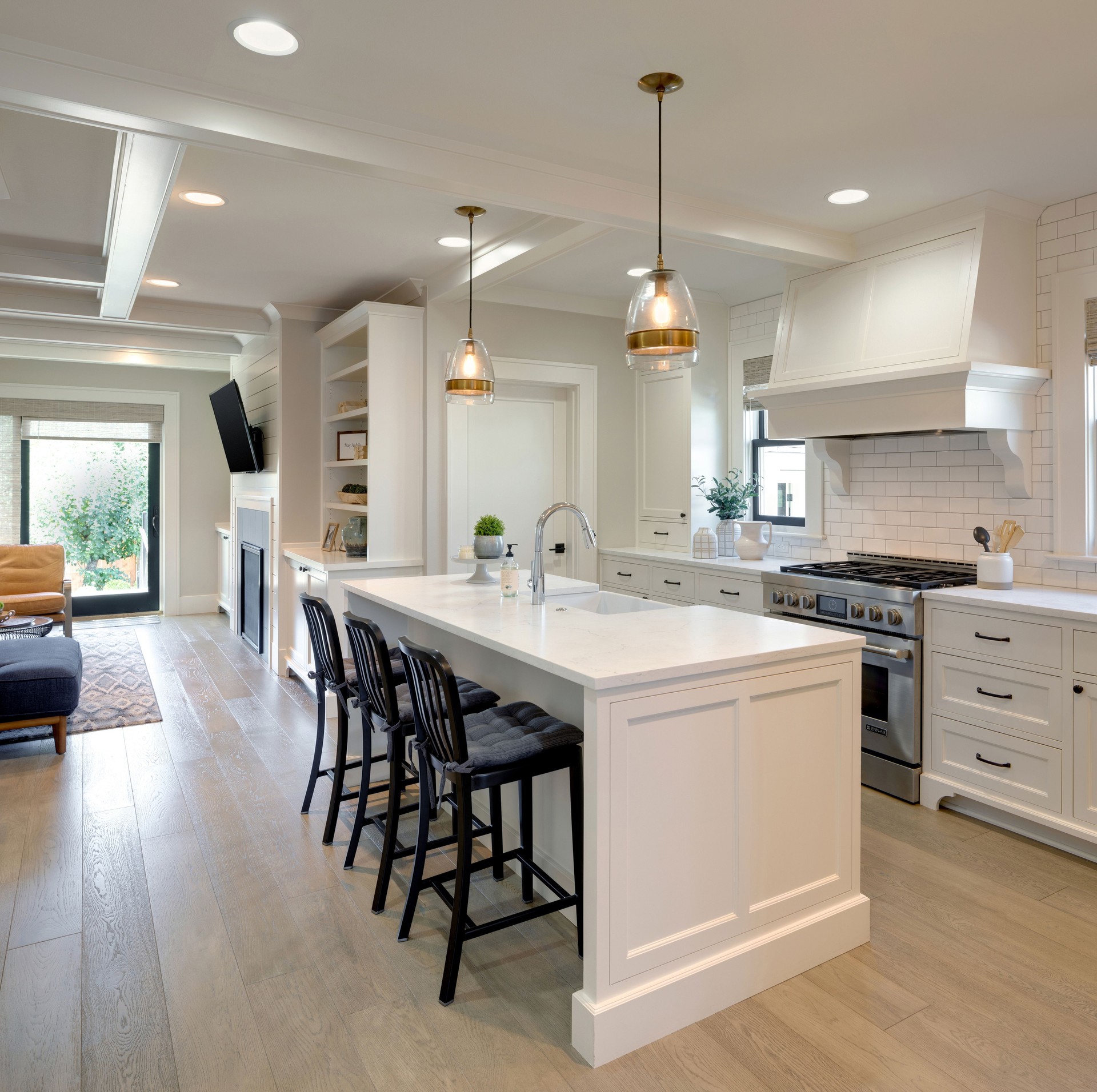 Kitchen in Traditional Cottage